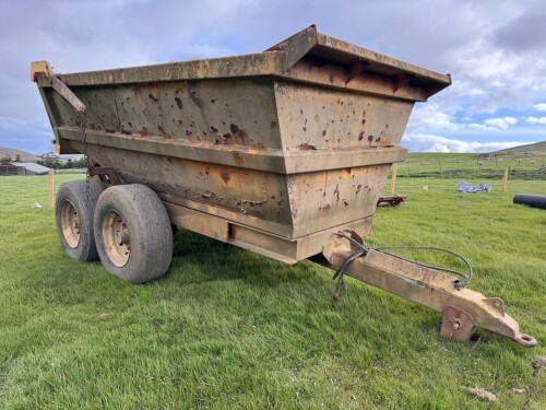 Thompson 14 Tonne Dump Trailer Brakes & lights working.