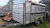 Ifor Williams Stock Trailer Type:TA510G12