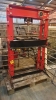 50 ton hydraulic press air & manual operation