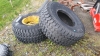 Tyres 16.5/70 - 18 1no on a good rim