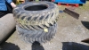 2no. Flotation tyres