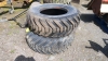 2no. Flotation tyres