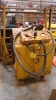 Tractor mounted VICZOL low volume sprayer.  Metal tank,