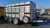 12' x 6' Ifor Williams Stock Box With Sheep Decks. 2 New Axles &