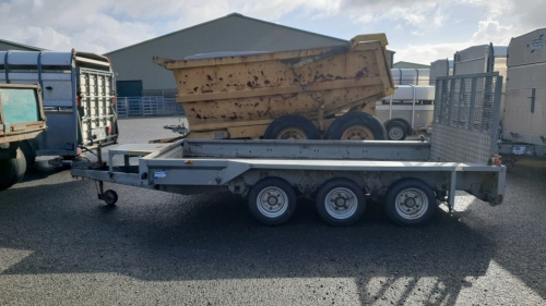 Ifor Williams gx126 plant trailer. Aluminium floor. New