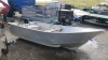 11 x 6ft Aluminium punt built by Barron Robertson of Tingwall - 2