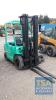 Mitsubishi FD 25k Diesel, Year 2000, 7095 hours, 2500Kg Capacity , Length Height 5 metres, Solid Tyres , Plus VAT