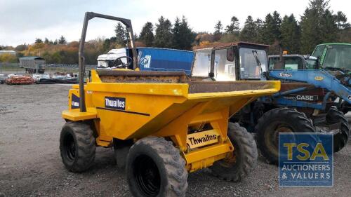 Thwaites 4 Ton Dumper , Year- 1998 , 2800Hrs , Plus VAT