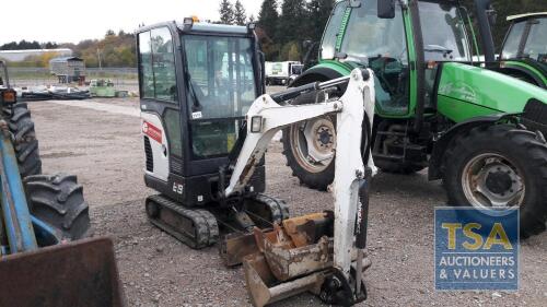 Bobcat E19, Year - 2015 , 2631 Hours, Comes With Hitch & 3 Buckets , Plus VAT