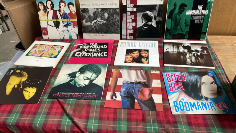 BOX ASSORTED RECORDS
