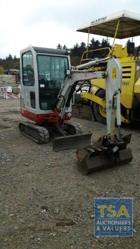 Takeuchi TB016, Year - 2009, 1979 hours, Plus VAT