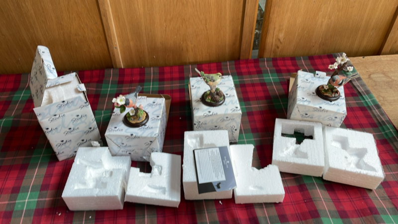 BOX 4 SMALL B F A BIRDS