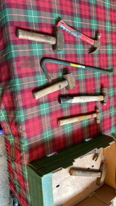 BOX HAMMERS ETC