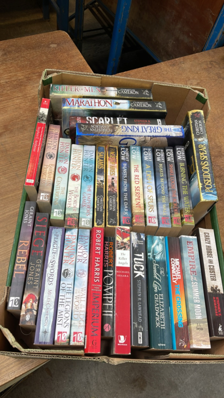 3 BOXES BOOKS