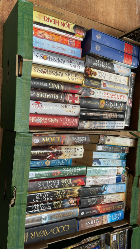 2 BOXES BOOKS