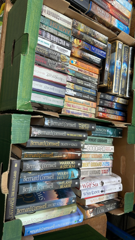 2 BOXES BOOKS