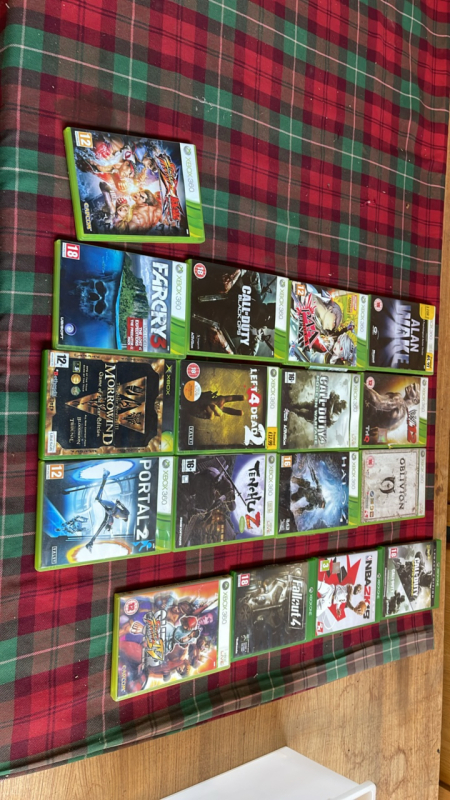 BOX 17 X-BOX GAMES