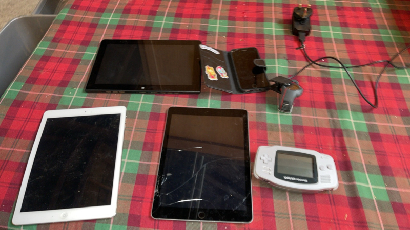 3 TABLETS, WATCH, PHONE & GAME
