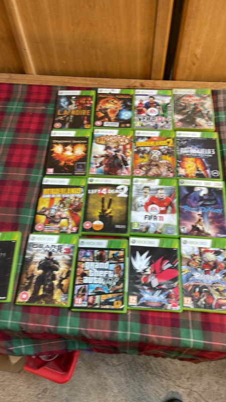 BOX 17 X-BOX GAMES