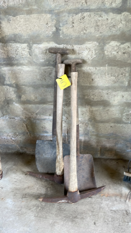 PICKS, SHOVELS