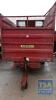 MARSHALL 8.5 TON DROPSIDE TRAILER C/W SILAGE SIDES