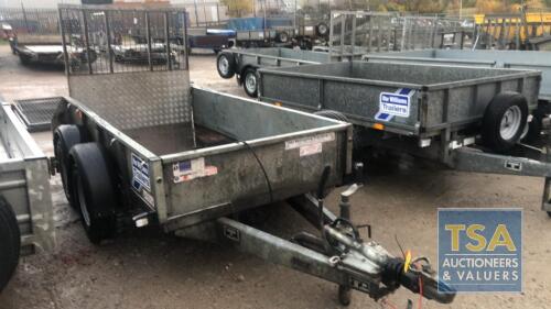 IFOR WILLIAMS GD84 DA TRAILER WITH RAMP DOOR