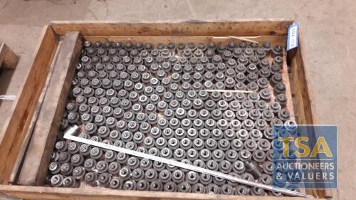 Pallet Box c/w Large Quantity Weldon Concealed Nuts