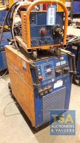 Newarc RM550 Welder c/w Wire Feed