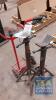 2 No. Metal Adjustable Stands & 1 No. Gas Bottle Trolley