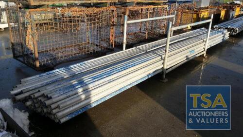 Stillage of Scaffold Poles - Approximately 6-6.1m Long