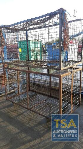 2 No. Steel Cage Stillages