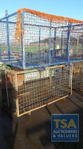 2 No. Steel Cage Stillages