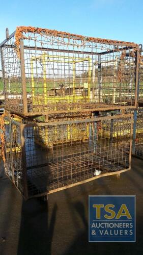 2 No. Steel Cage Stillages