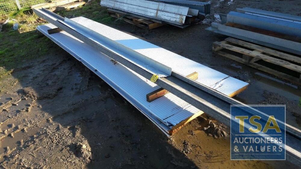 Various Purlins, Cladding Sheets, Flashing