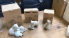 3 POLAR BEAR ORNAMENTS