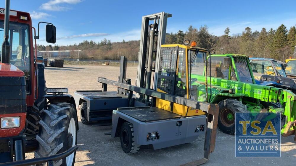 BAUMANN HX40, YEAR - 2007 , HOURS - 520, SIDE LOADER, DETACHABLE ...