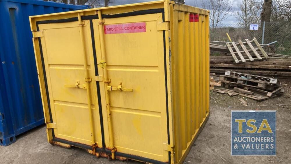 6 X 6 X 6 FT CUBE CONTAINER
