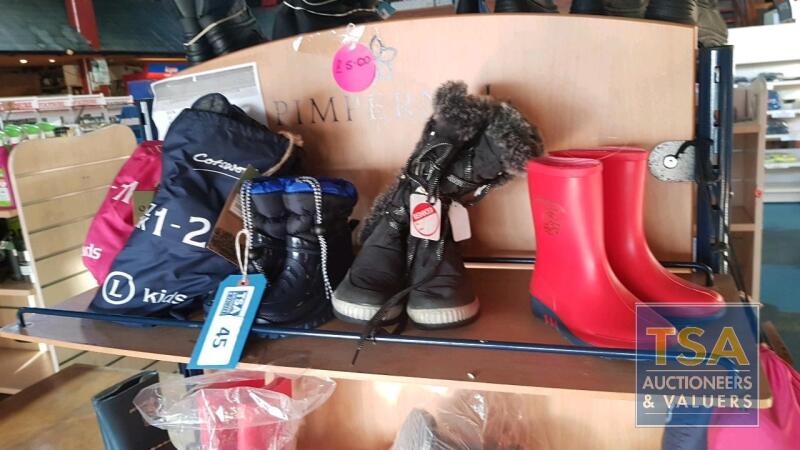 24 No. Pairs Child's Snow Boots, Wellington Boots, Adult