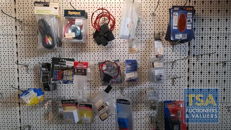 Various Electrical Plugs, Fuses, Terminals Etc