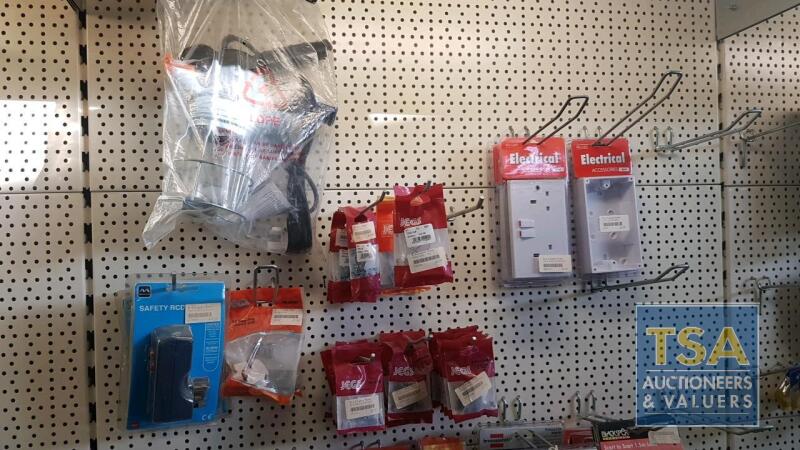 Various Electrical Sockets, Accessories Etc