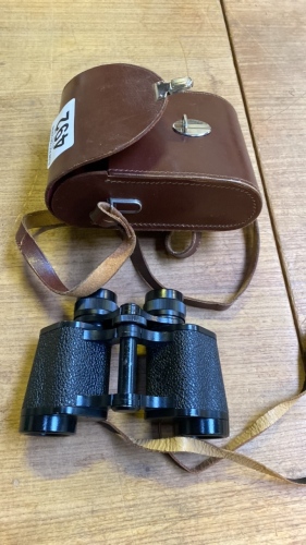 CASED CARL ZEISS JENA BINOCULARS