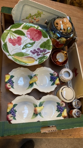 2 BOXES ASSORTED CHINA