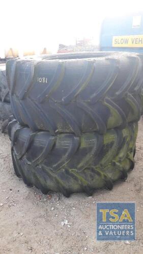 2 X AGROWORK 30.5 R32 TYRES