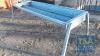 8 FT DOUBLE GALV CATTLE TROUGH