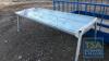 DOUBLE SIDED GALVANISED CATTLE TROUGH