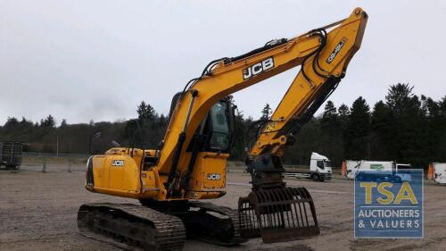 JCB - JS160LC , YEAR 2015, 13169 HOURS , 1 OWNER FROM NEW, SERVICED/MAINTAINED BY JCB FROM NEW , COMES WITH SELECTOR GRAB WHICH REQUIRES REPAIR , PLUS VAT