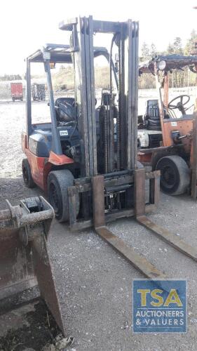 TOYOTA FORKLIFT 30SAS, YEAR 2006 , 15078 Hours , , PLUS VAT