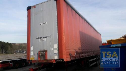 CRANE FRUEHAUF CURTAINSIDE TRAILER MOT EXP 31/12/22