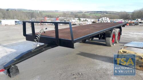 26 FT TWIN AXLE BALE TRAILER