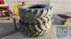 2 TYRES 540/65/28